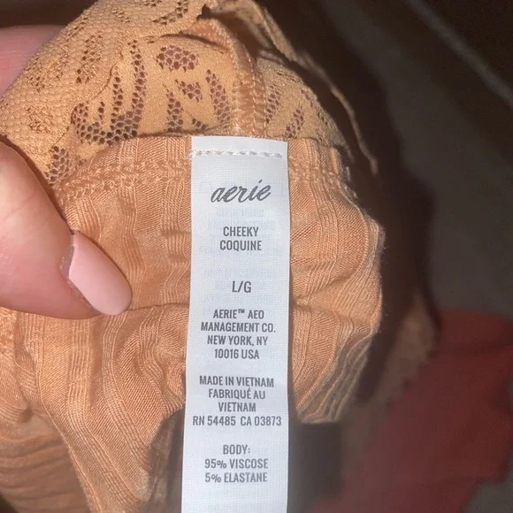 Bundle- 2 pairs of NWT Aerie panties, sz L - Picture 7 of 8